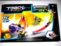 Jonotoys track racing racebaan inclusief 1 auto baan is 80 cm lang Jonotoys track racing racebaan inclusief 1 auto baan is 80 cm lang