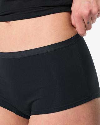 140 Damesboxer Perfect Comfort Katoen Zwart (zwart)