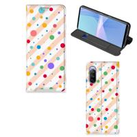 Sony Xperia 10 III | Hoesje met Magneet | Dots