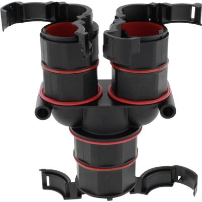 Wiska 10109754 BFY-17-10-10-BK Y-verdeler Zwart 1 stuk(s)