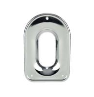 Tokheim 39 Gas Pump Chrome Nozzle Receiver Bezel