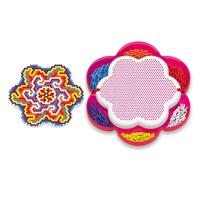 Quercetti pixel art mandala, 1200 pins Quercetti pixel art mandala, 1200 pins