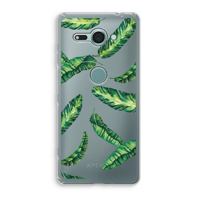 Lange bladeren: Sony Xperia XZ2 Compact Transparant Hoesje