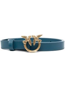 PINKO ceinture Love Birds en cuir - Bleu