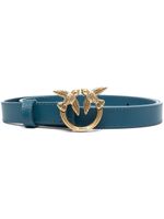 PINKO ceinture Love Birds en cuir - Bleu