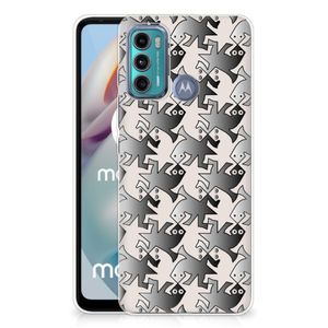 Motorola Moto G60 TPU Hoesje Salamander Grey