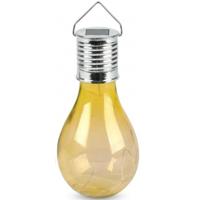 Sunnydays Solar sfeer hanglamp - tuin - lampenbol - geel - kunststof - 15 cm