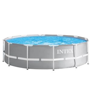 Intex Prism Frame Pool - 457 x 107 cm - met filterpomp en accessoires