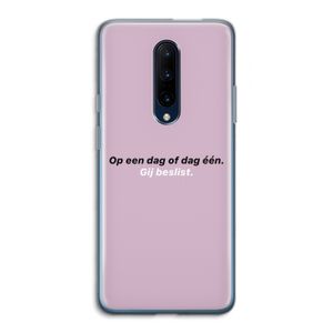 gij beslist: OnePlus 7 Pro Transparant Hoesje