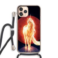 Last Unicorn: iPhone 11 Pro Transparant Hoesje met koord