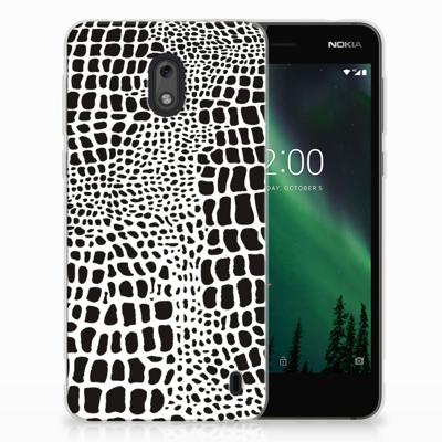 Nokia 2 | TPU Hoesje | Slangenprint