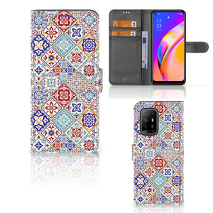 OPPO Reno5 Z | A94 5G Bookcase Tiles Color