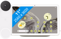 Google Pixel Tablet 128GB Wifi Creme en Dock met Speaker + Nest Doorbell Battery - thumbnail