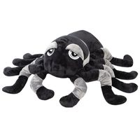 Pluche knuffel spin - tarantula - zwart/grijs - 82 cm - XXL-size   - - thumbnail