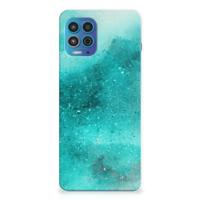 Smartphone hoesje Motorola Moto G100 Painting Blue