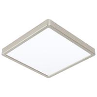 Eglo Vierkante plafondlampFueva 5 28,5cm - 4000K RVS - 99254