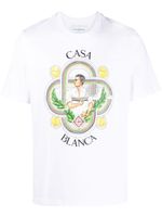 Casablanca t-shirt Le Joueur en coton biologique