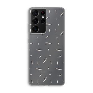 Hipster stripes: Samsung Galaxy S21 Ultra Transparant Hoesje