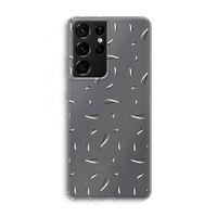 Hipster stripes: Samsung Galaxy S21 Ultra Transparant Hoesje