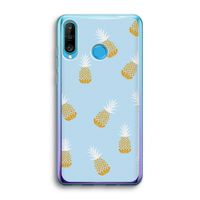 Ananasjes: Huawei P30 Lite Transparant Hoesje