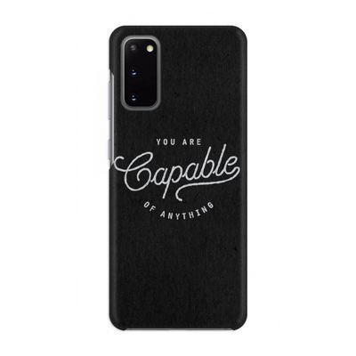 Capable: Volledig geprint Samsung Galaxy S20 Hoesje