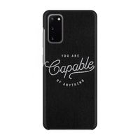 Capable: Volledig geprint Samsung Galaxy S20 Hoesje