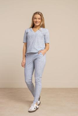 Inge denim travel tee - Denim light - 13718