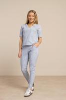 Inge denim travel tee - Denim light - 13718