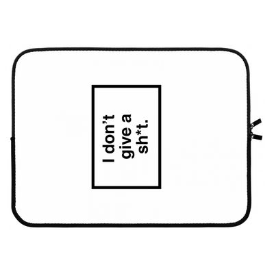Don't give a shit: Laptop sleeve 15 inch