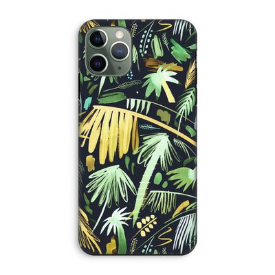 Tropical Palms Dark: iPhone 11 Pro Tough Case