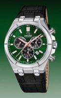 Horlogeband Jaguar J696.3 Leder Zwart 28mm - thumbnail
