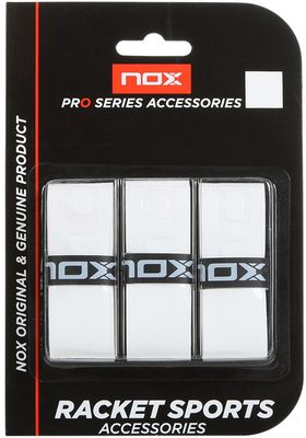 Nox Pro Overgrip 3 St. White Nox Pro Overgrip 3 St. White