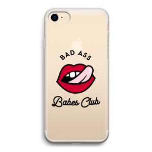 Badass Babes Club: iPhone 7 Transparant Hoesje