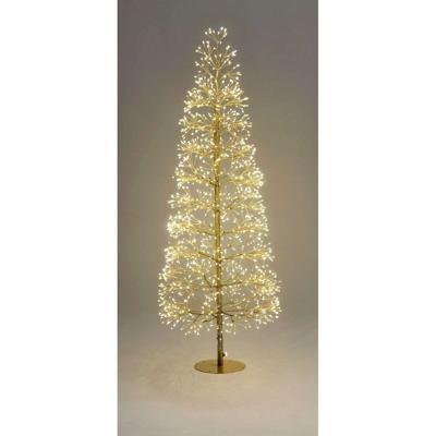 Kerstboom Home ESPRIT Gouden 40 x 40 x 120 cm