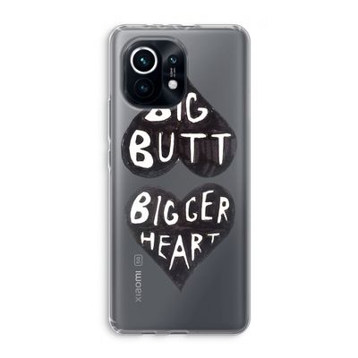 Big butt bigger heart: Xiaomi Mi 11 Transparant Hoesje