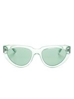 Karl Lagerfeld lunettes de soleil à monture papillon - Vert