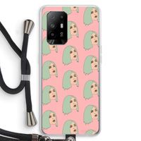 King Kylie: Oppo A95 5G Transparant Hoesje met koord