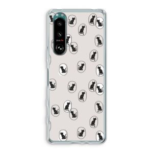 Miauw: Sony Xperia 5 III Transparant Hoesje
