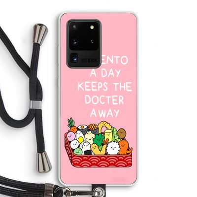 Bento a day: Samsung Galaxy S20 Ultra Transparant Hoesje met koord