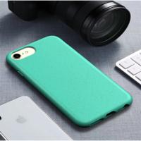 Voor iPhone6 & 6s Starry Series schokbestendig stro materiaal + TPU beschermhoes (groen)