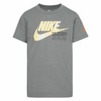 T-Shirt met Korte Mouwen Nike Nike Futura Micro Text - Maat: 6-7 jaar