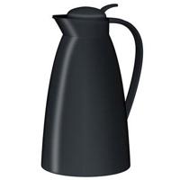 Thermoskan/isoleerkan - zwart - 1 liter - Koffiekannen - theekannen - isoleerkannen