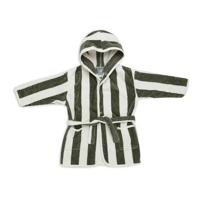 'Jollein - Badjas Stripe Terry - Leaf Green' kopen? | FOR YOU GIFTS