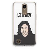 Let It Snow: LG K10 (2017) Transparant Hoesje