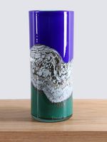 Vaas Petrovskiy blauw/groen