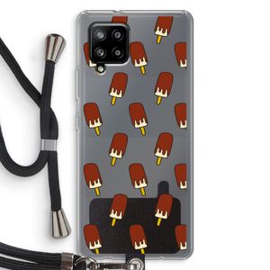 Yummy: Samsung Galaxy A42 5G Transparant Hoesje met koord