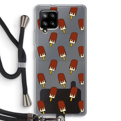 Yummy: Samsung Galaxy A42 5G Transparant Hoesje met koord