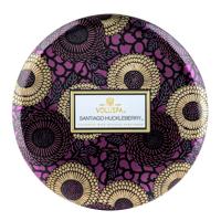 Voluspa Japonica Collection Santiago Huckleberry 3 Wick Tin Candle 340gr