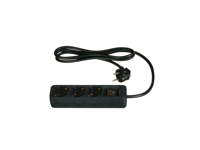 TRONIC 3 Stekkerdozen (Zwart)