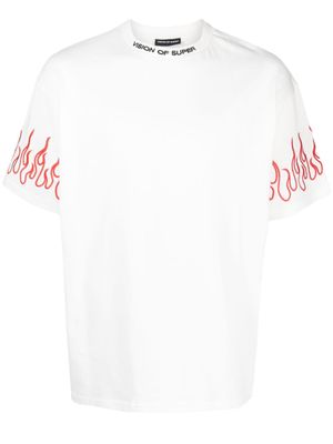 Vision Of Super t-shirt en coton à logo imprimé - Blanc
